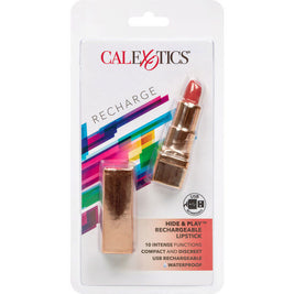 Calexotics Hide & Play Rossetto Vibrante Ricaricabile USB Rosso - immagine 2