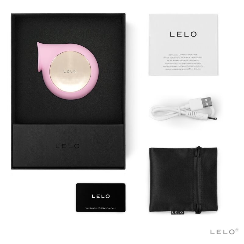 LELO Sila Stimolatore a Onde Soniche Rosa Premium Body-Safe - immagine 2