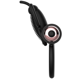 COQUETTE CHIC DESIRE - ANELLO CAZZO FARFALLA CON VIBRATORE NERO/ORO