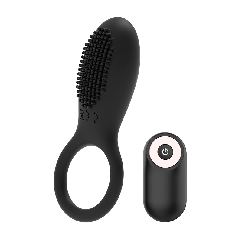 Coquette Chic Desire - Anello Per Il Pene Telecomando Ricaricabile Nero/Oro