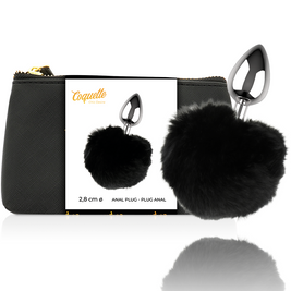 Coquette Chic Desire - Plug Anale In Metallo Dimensioni L 2,8 X 4,1 Cm