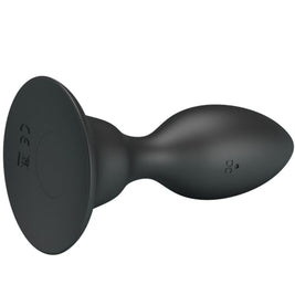 Mr Play - Plug Anale Con Vibrazione Nero Telecomando