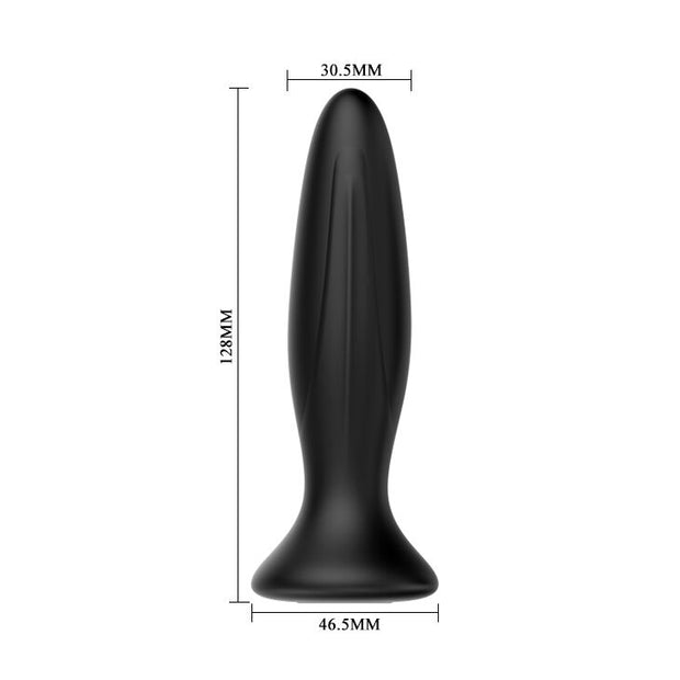 Mr Play - Vibratore Anale Ricaricabile Nero