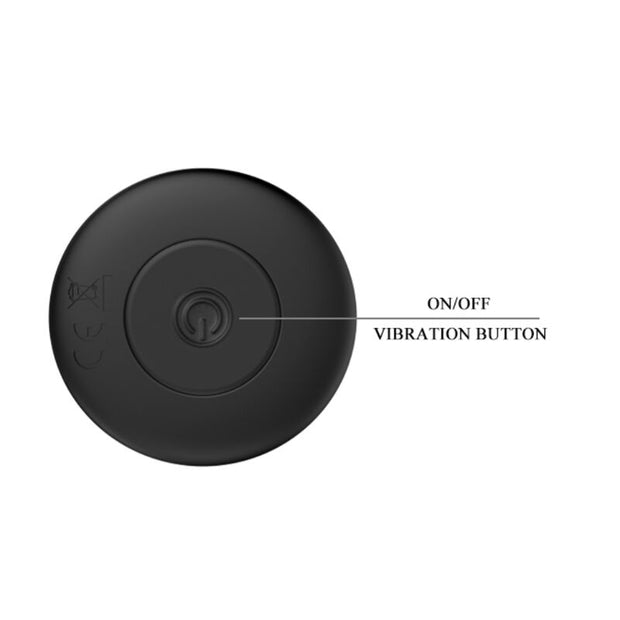 Mr Play - Vibratore Anale Ricaricabile Nero