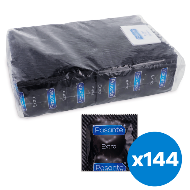 Pasante Extra Safe - Preservativi Rinforzati Confezione 144 Pezzi