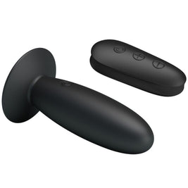 Mr Play - Plug Anale Con Vibrazione Nero Telecomando