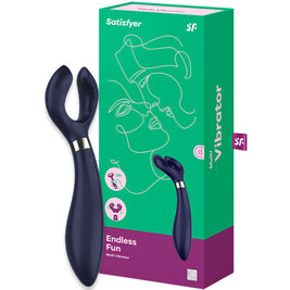 SATISFYER - DIVERTIMENTO INFINITO MULTI VIBRATOR 3 NERO
