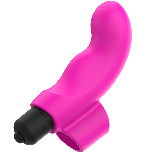 Ohmama Mini Vibratore Rosa Neon in Silicone Body-Safe