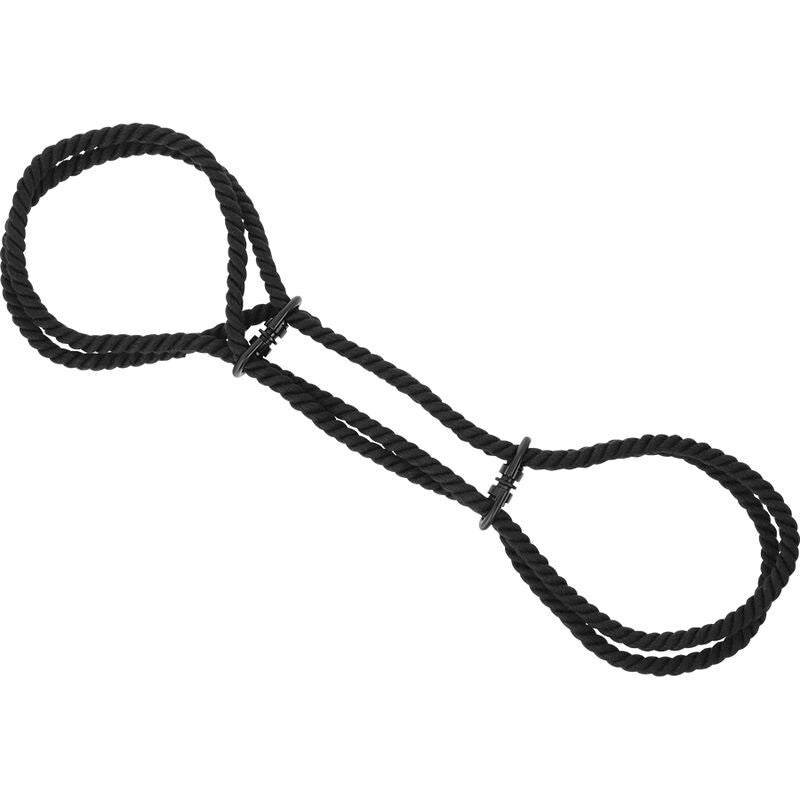 Oscurità - Manette In Corda Di Cotone Al 100% O Manette Alla Caviglia