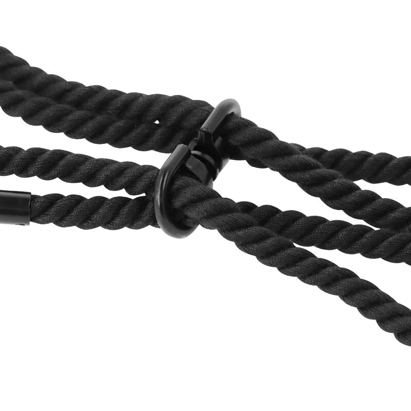 Oscurità - Manette In Corda Di Cotone Al 100% O Manette Alla Caviglia