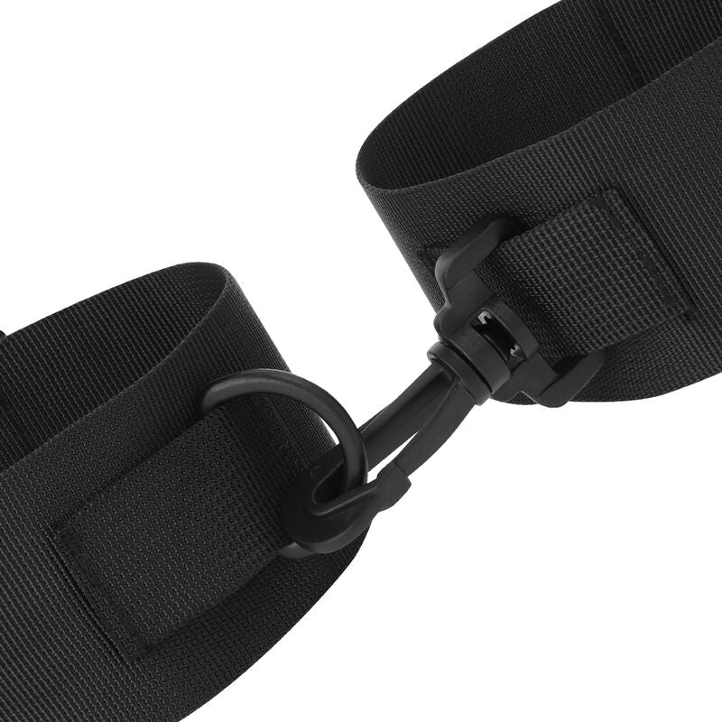 Darkness - Polsini Alla Caviglia In Nylon Nero