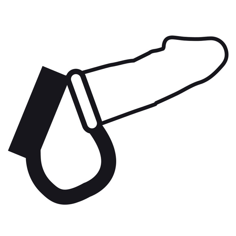 Darkness - Anello Bdsm Per Pene E Testicoli