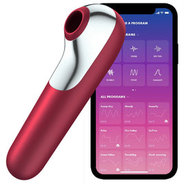 Satisfyer Dual Love Vibratore con Stimolazione ad Aria Premium