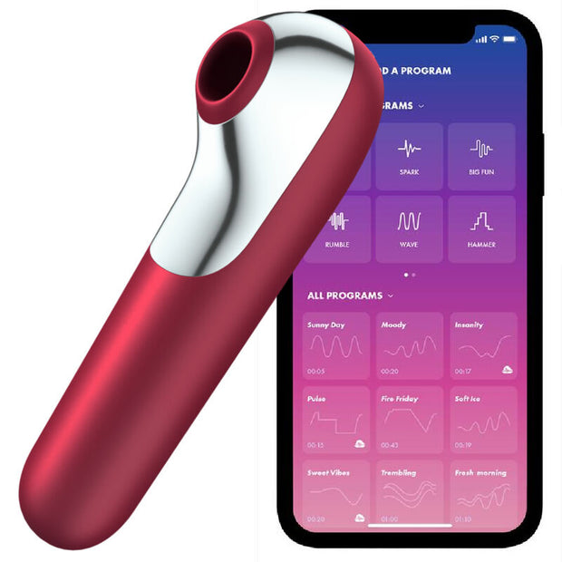Satisfyer Dual Love Vibratore con Stimolazione ad Aria Premium