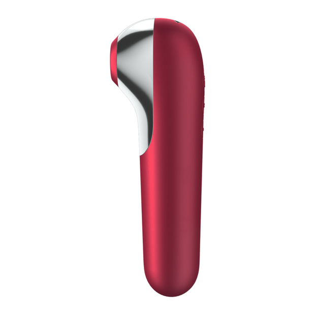 Satisfyer - Vibratore E Aspiratore Dual Love Con Aria Pulsata Rosso