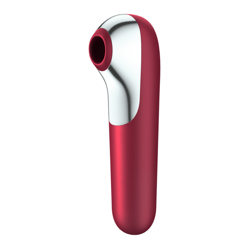 Satisfyer - Vibratore E Aspiratore Dual Love Con Aria Pulsata Rosso