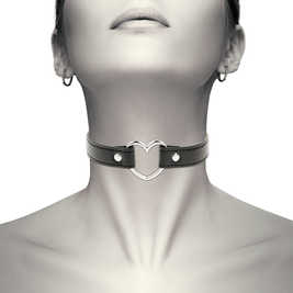 Coquette Chic Desire - Collana In Pelle Vegana Accessorio Cuore Donna