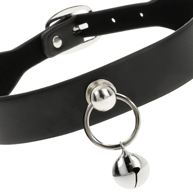 Coquette Chic Desire - Collana In Pelle Vegana Accessorio Donna Sonaglio/Cerchio