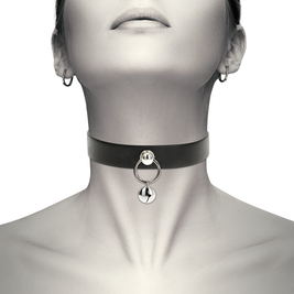 Coquette Chic Desire - Collana In Pelle Vegana Accessorio Donna Sonaglio/Cerchio