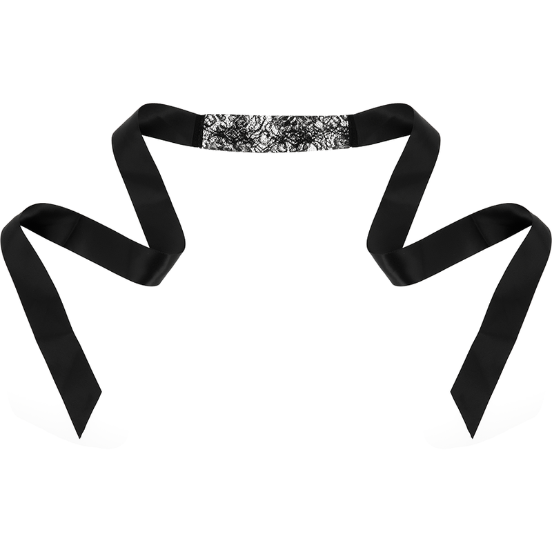 Coquette Chic Desire - Mascherina In Pizzo Nera
