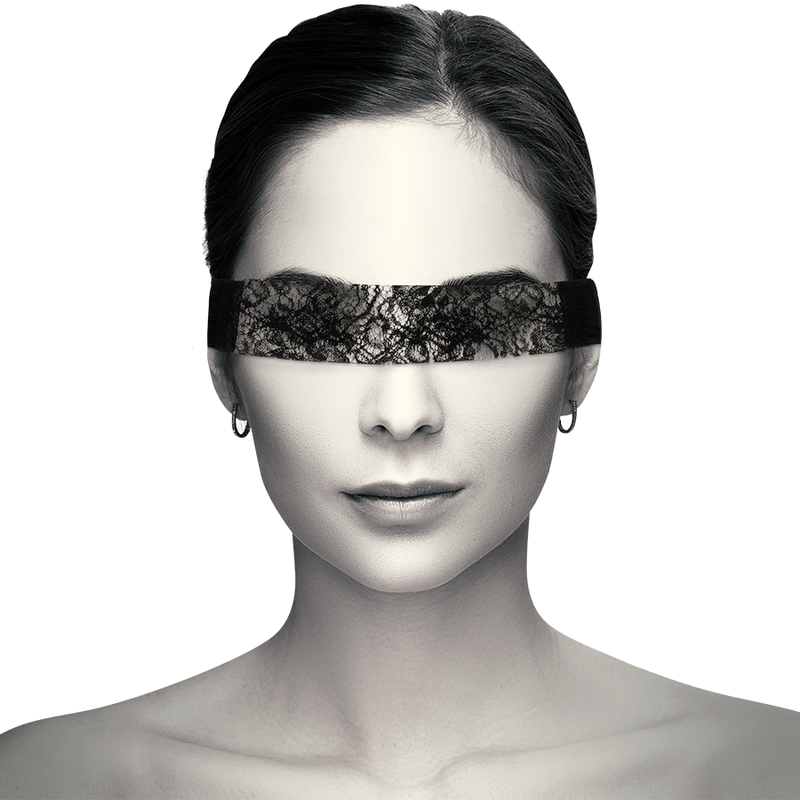 Coquette Chic Desire - Mascherina In Pizzo Nera