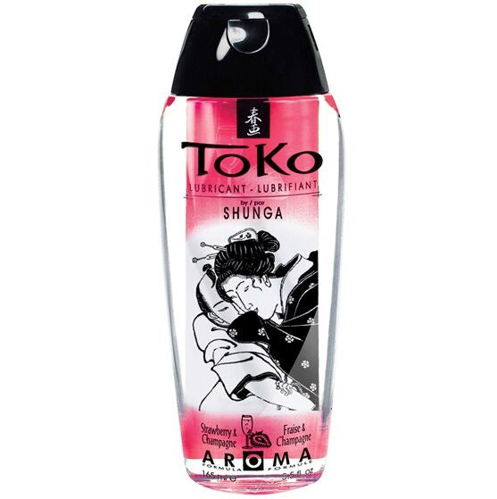 Shunga Toko Aroma Lubrificante Fragola e Champagne Premium