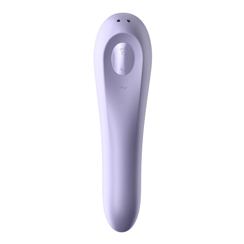 Satisfyer - Vibratore A Impulsi D'Aria Doppio Piacere Malva