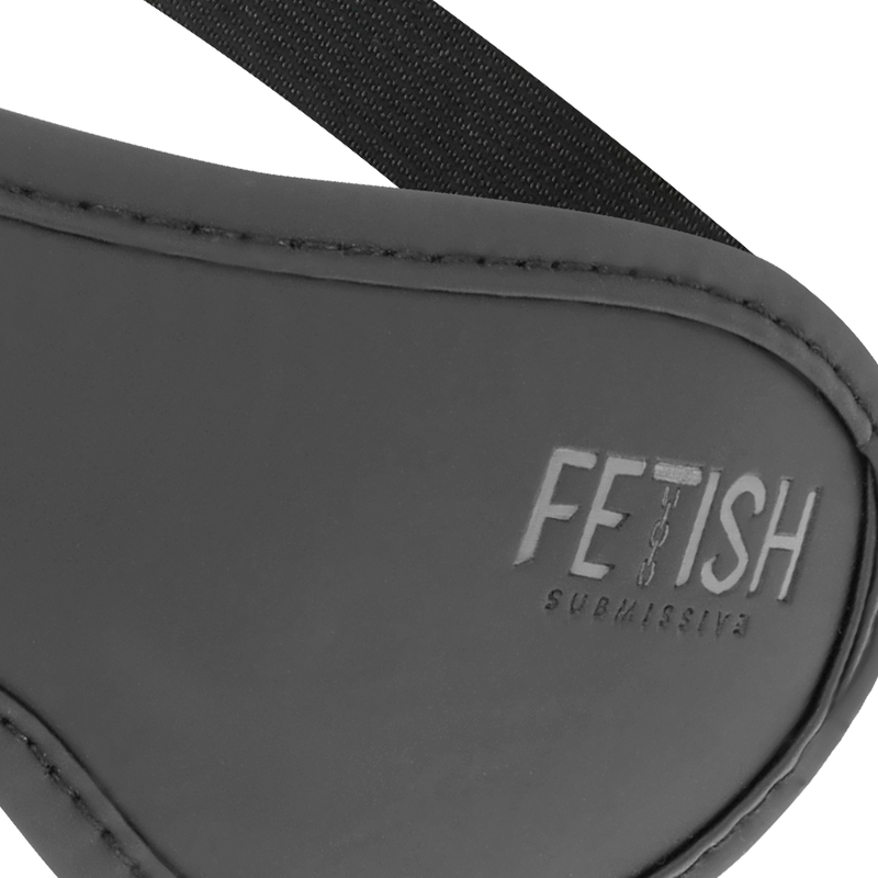 Fetish Submissive - Maschera In Pelle Vegana Ii Con Fodera In Noprene
