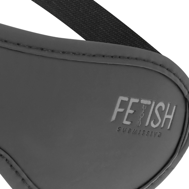 Fetish Submissive - Maschera In Pelle Vegana Ii Con Fodera In Noprene