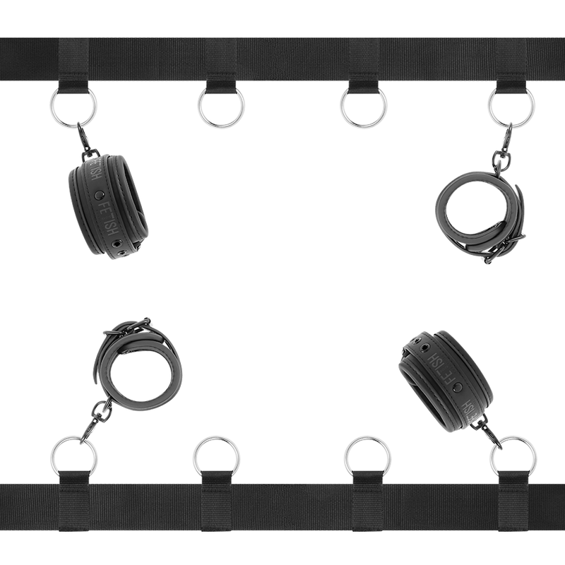 Set Restraint in Neoprene e Pelle Premium per Coppia