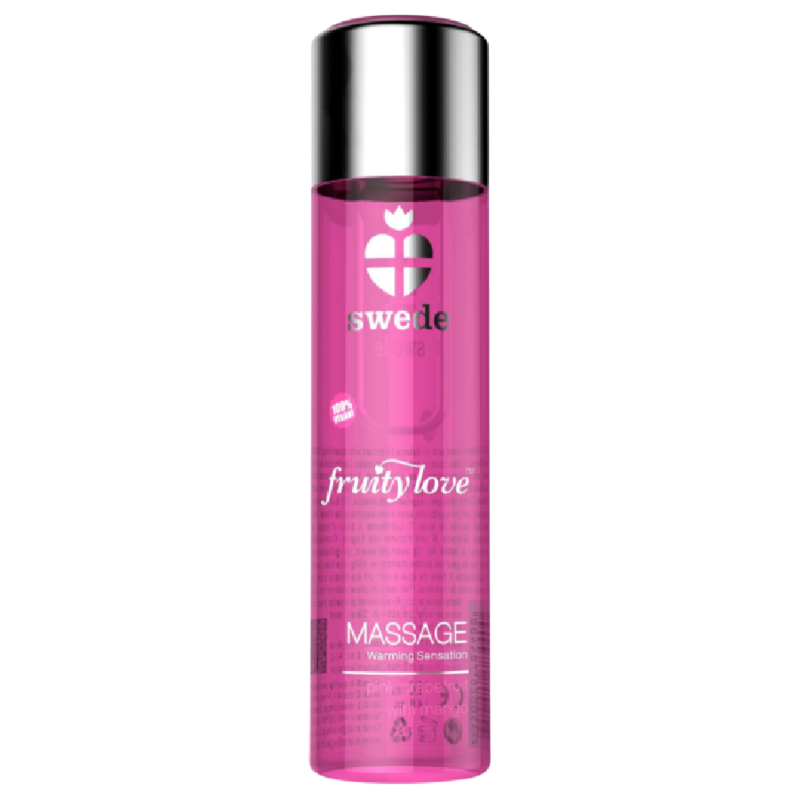 Swede Fruity Love Olio Massaggio Effetto Calore Pompelmo e Mango