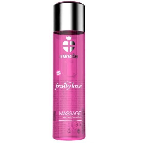 Swede Fruity Love Olio Massaggio Riscaldante Pompelmo Rosa 60ml