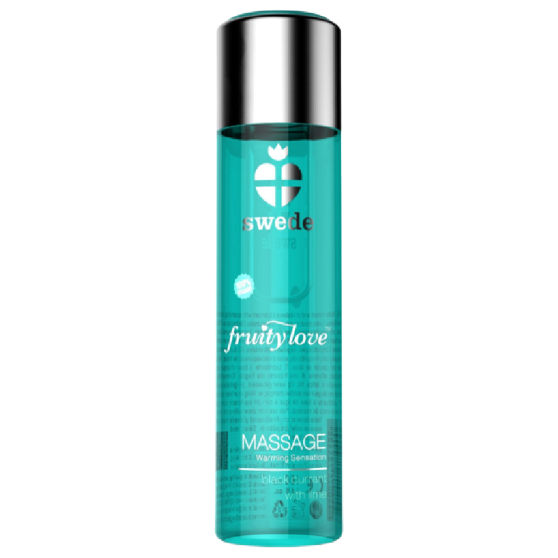 Swede Fruity Love Olio Massaggio Effetto Riscaldante Ribes Nero e Lime 120ml