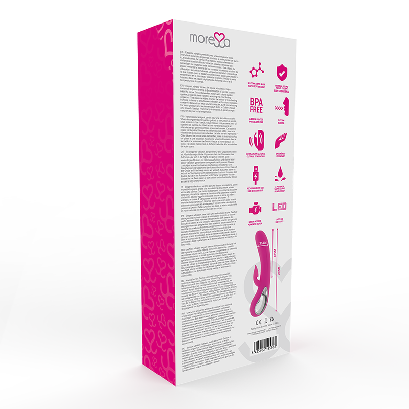 Moressa - Dustin Premium Silicone Ricaricabile