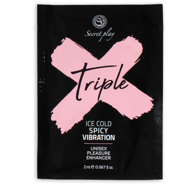 SecretPlay Intensificatore Triplo X Monodose Lubrificante