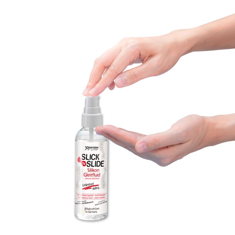 JoyDivision Slik N Slide Lubrificante Base Silicone 100ml Premium - immagine 3