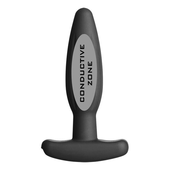 Electrastim - Dilatatore Anale In Silicone Nero Piccolo