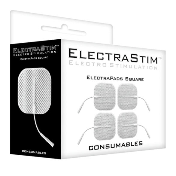 Electrastim - Cuscinetti Autoadesivi Quadrati