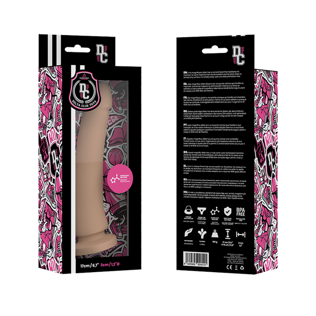 Delta Club - Giocattoli Dildo Naturale Medico Silicone 17 Cm -O- 3 Cm