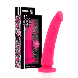 Delta Club - Imbracatura + Dong In Silicone Rosa 17 Cm -O- 3 Cm