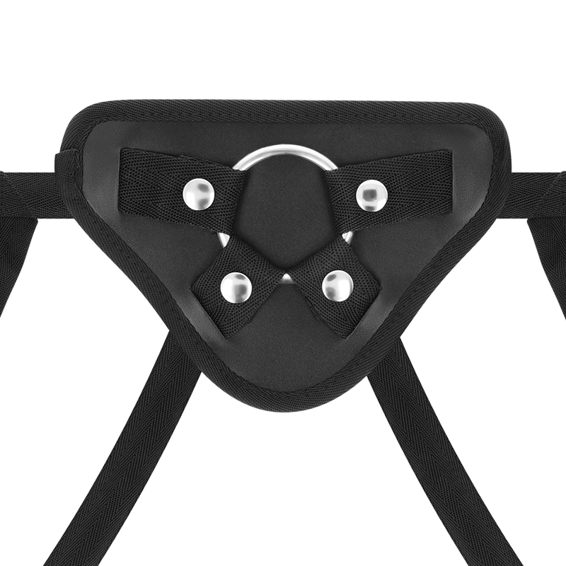 Delta Club - Imbracatura + Dong In Silicone Viola 17 Cm -O- 3 Cm