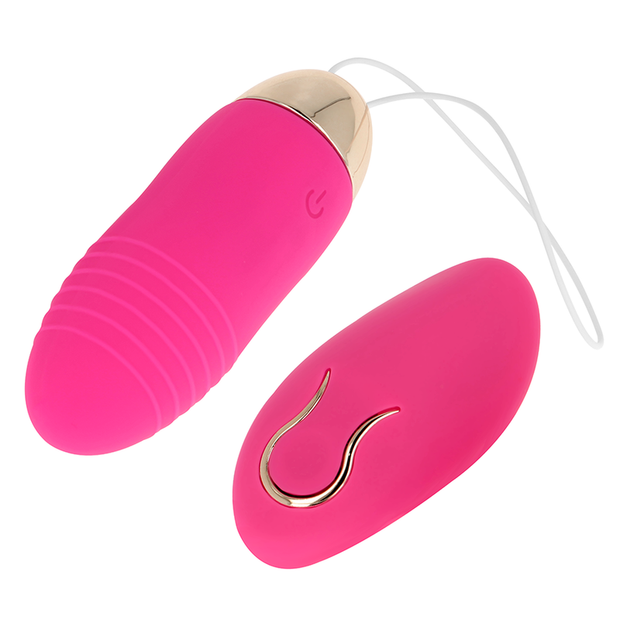Ohmama - Uovo Vibrante Telecomandato 10 Velocità Rosa