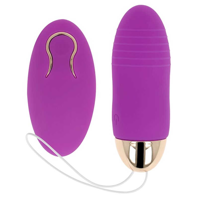 Ohmama - Uovo Vibrante Telecomandato 10 Velocità Viola