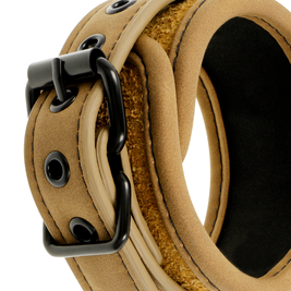 FETISH SUBMISSIVE ORIGIN - MANETTE IN PELLE VEGANA CON FODERA IN NEOPRENE