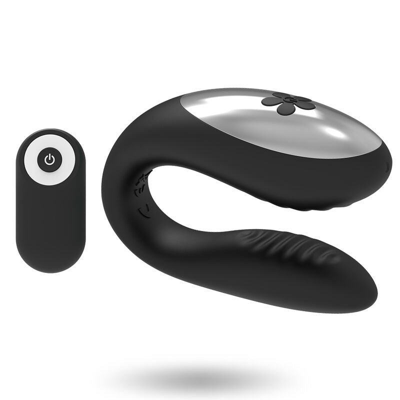 Brilly Glam Vibratore Telecomandato Premium Nero per Coppia - immagine 3