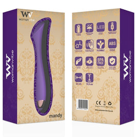 Womanvibe - Vibratore Ricaricabile In Silicone Mandy 