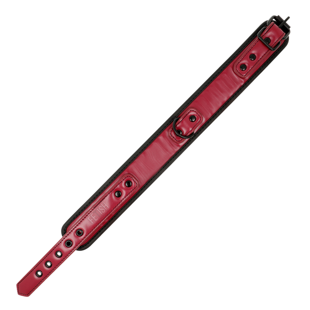 Fetish Submissive Dark Room - Collana Con Catena Fodera In Neoprene