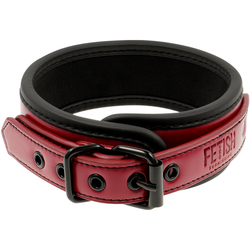 Fetish Submissive Dark Room - Collana Con Catena Fodera In Neoprene