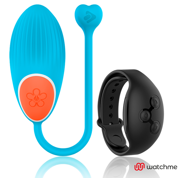Wearwatch WatchMe Vibratore a Uovo con Telecomando Blu Jet - immagine 2