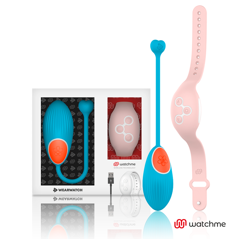 Wearwatch WatchMe Vibratore Telecomandato Blu Rosa Premium
